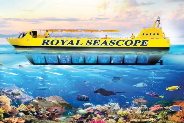 GLASS BOTTOM BOAT IN HURGHADA