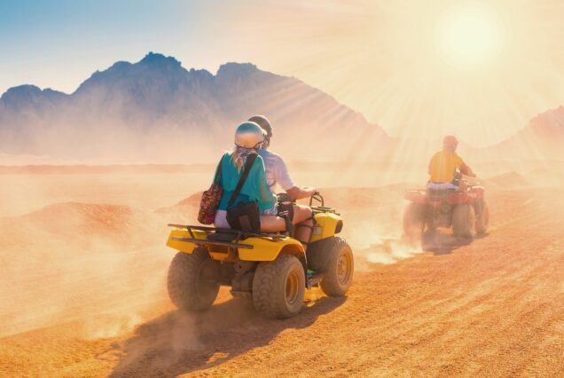QUAD TOUR HURGHADA ON THE BEACH AND IN THE DESERT